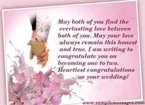 Congratulations wedding: messages, poems quotes, Congratulations ...