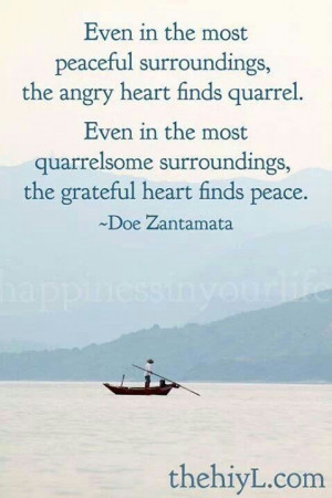 Grateful Heart Finds Peace