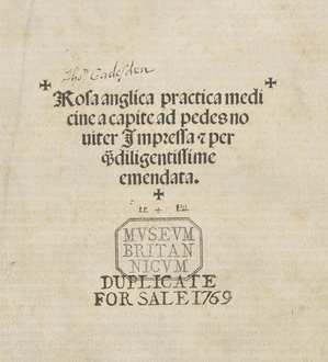 Birmingham Medical Books on the Block