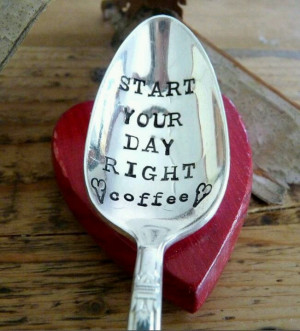 Coffee spoon quote
