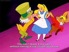 MAD HATTER, ALICE & THE MARCH HARE ~ Alice in Wonderland, 1951 More