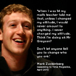 Top Inspirational Quotes by Facebook Owner - Mark Zuckerberg ...