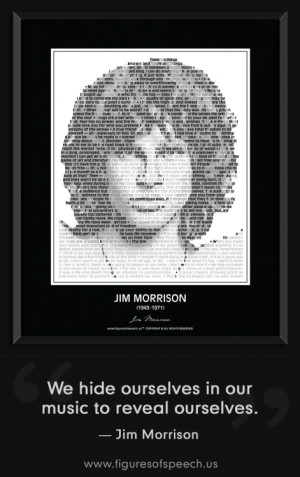 Figures Of Speech brings the words of Jim Morrison to life thru our ...