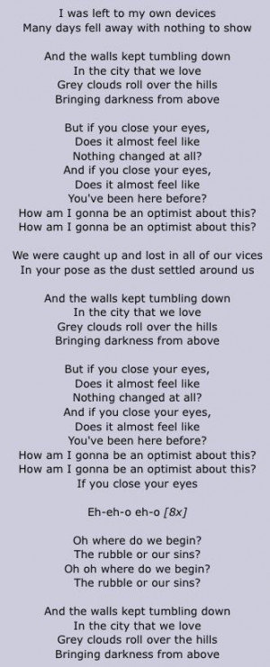 Pompeii - bastille: Favorite Music, Menu