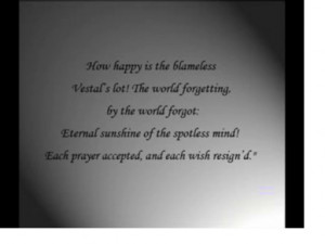 Quotes Eternal sunshine