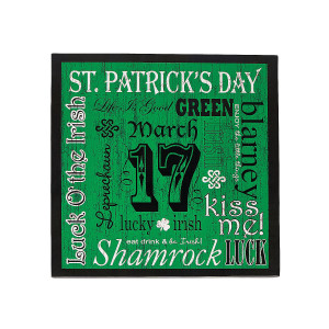 st patrick s day sayings wall décor in 13625498 brush up on your st ...