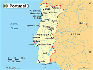 Map Portugal And Details Maps