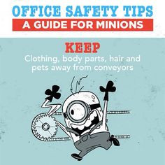 Office safety tips minion style