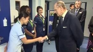 quote the duke of edinburgh told a nurse from the philippines that her