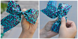 Duct Tape Hair Bows}Activity Day Idea