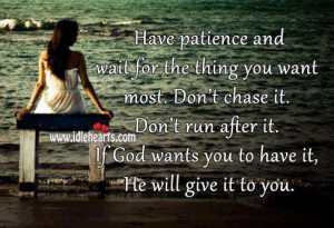 God #patience #waiting