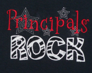 Principals Rock shirt School Staff shirt Principal gift