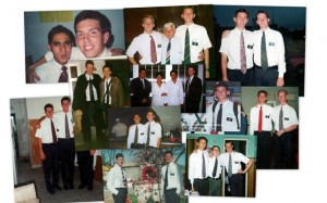 Mormon missionaries always work in companionships of two (occasionally ...