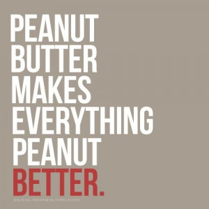 In LOVE with peanut butter