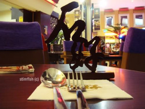 Photos of us. Took quite a number of photos until we got a perfect one ...