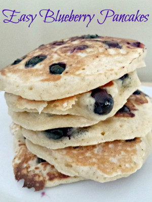Easy Blueberry Pancakes Recipe
