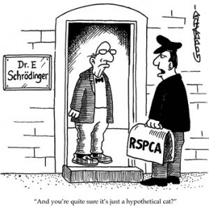 final quote, from Erwin Schroedinger himself on quantum physics: