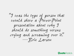 Brie Larson Quotes