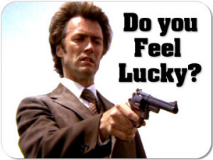 Dirty Harry - Do You Feel Lucky - Clint Eastwood Magnet