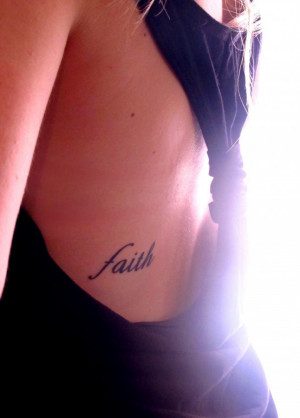 faith, tattoo