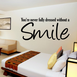 tweet smile wall quote sticker wall stickers from abode wall art