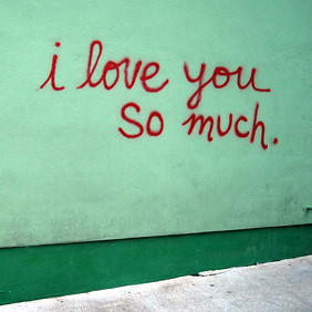 Love You Much Austin Graffiti