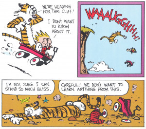 Calvin and Hobbes: Ignorance is Bliss?