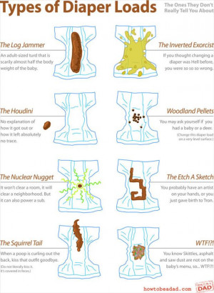 The Different Types Of Baby Diapers (Infographic)