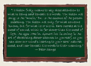 Active Listening skills call for quieting the mind and engaging fully ...