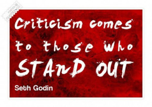 Criticism quote
