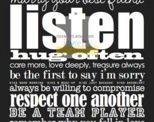 Happy Marriage Quotes Rules for a happy marriage