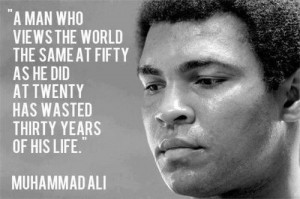 Muhammad Ali Kile the great Boxer quote