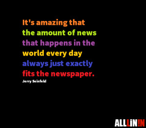 Funny quotes about newspapers. • ALLLiN!N Magazine.
