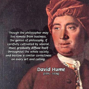 David Hume Philosophy Tile