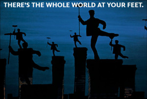 Weekends are just so full of chimney-sweeps-dancing-on-rooftops ...