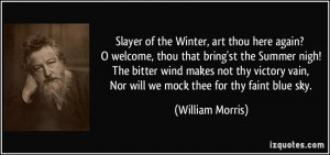 Vain Nor Will Mock Thee For Thy...