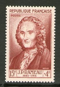 TIMBRE N 947 NEUF GOM ORIG JEAN PHILIPPE RAMEAU COMPOSITEUR