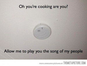funny smoke alarm ceiling