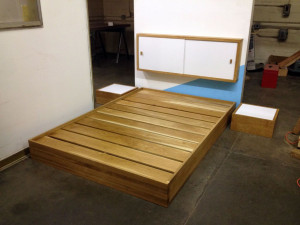 ... bed and bottom of the headboard. As the headboard is perfectly square