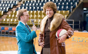 Will Ferrell, right, portraying Jackie Moon and Andrew Daly portraying ...