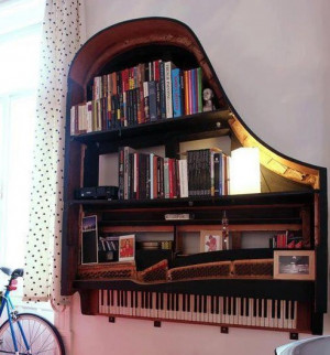 Déco originale: décorez vos murs avec un piano !