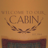 Welcome to our Cabin.