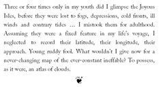 quote from Timothy Cavendish (Cloud Atlas by David Mitchell)