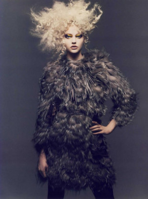 Sasha Pivovarova by Craig McDean