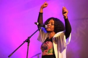 Simphiwe DAna was among artists that entertained fans at the Mnquma
