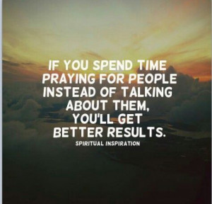 Prayer works!