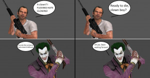 Injustice: Trevor Phillips vs The Joker by xXTrettaXx