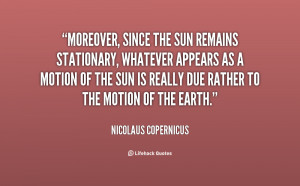 nicolaus copernicus famous quotes