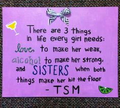 Perfect TSM quote for big/ little reveal More