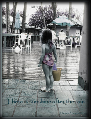 Quotes About Rain And Rainbow: There Is Sunshine After The Rain Quote ...